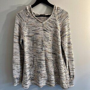 Eddie Bauer Light Sweater with Hood Size M